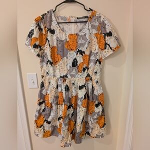 NWOT | Dangerfield x Modcloth My Furry Aliance A-Line Dress